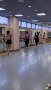 Junko Ballet Tokyoバレエクラスレッスン風景2